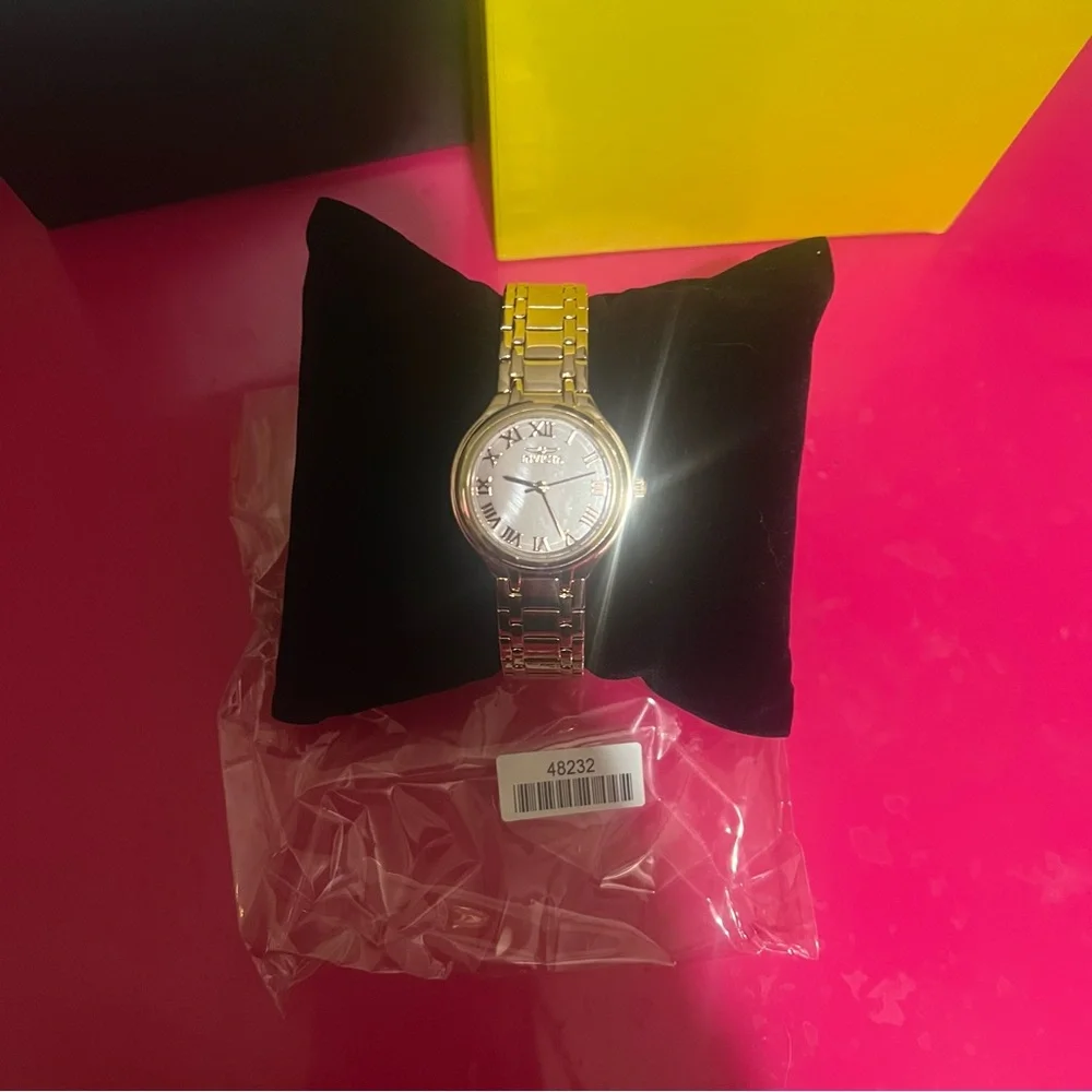Invicta Wildflower Women's Watch w/ Mother of Pearl Dial - 32mm, Rose Gold 48232